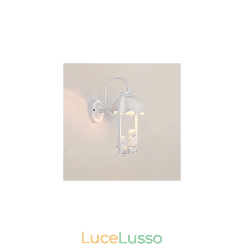Moderna pittura contemporanea caratteristica per la protezione degli occhi luce ambientale applique da parete luce da parete