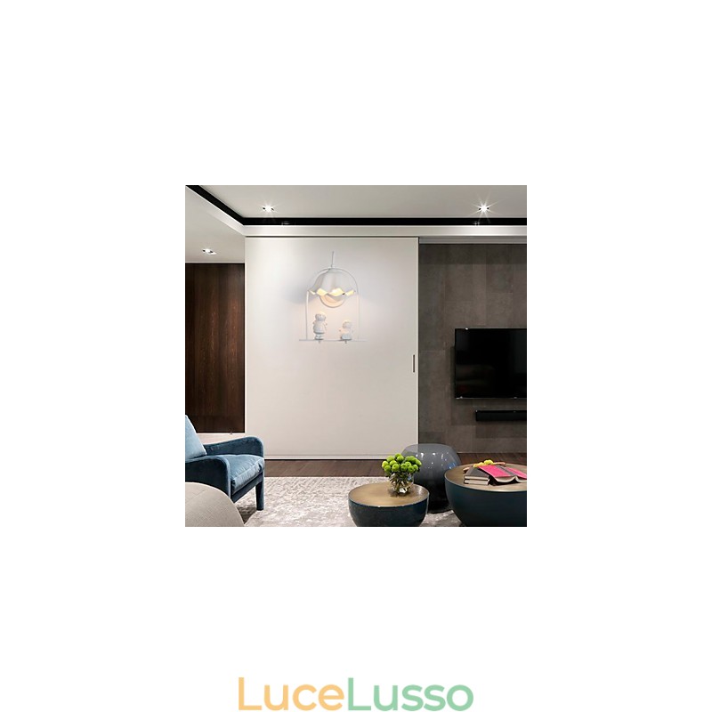 Moderna pittura contemporanea caratteristica per la protezione degli occhi luce ambientale applique da parete luce da parete