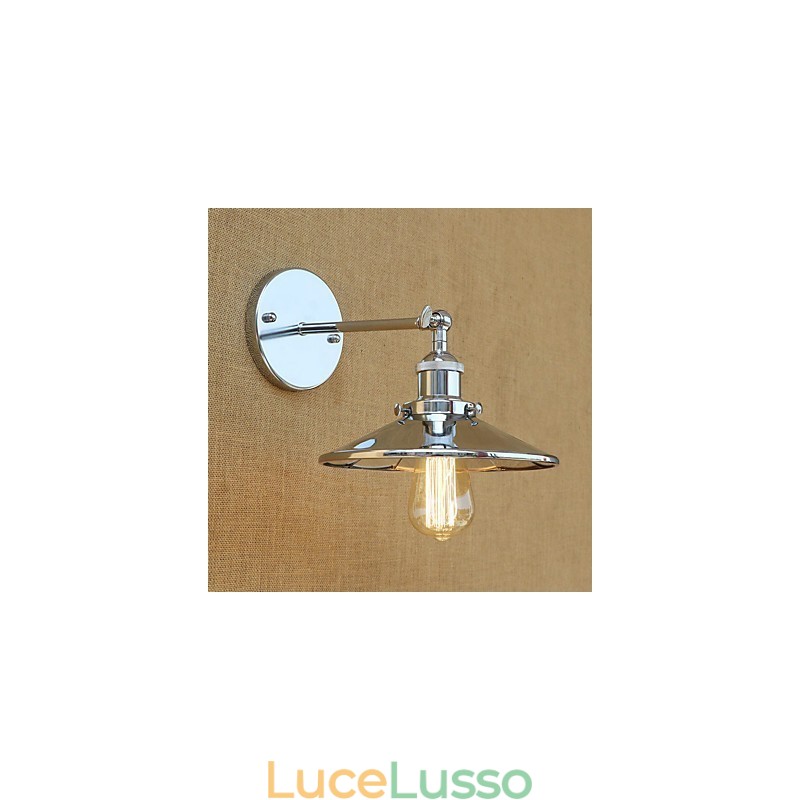 Rustic Lodge Country Retro Elettrolitico Caratteristica per Mini Stile Applique da Parete con Luce Ambientale