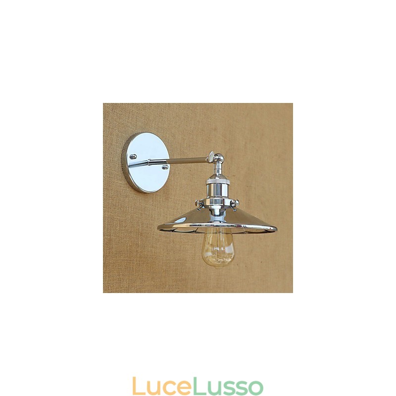 Rustic Lodge Country Retro Elettrolitico Caratteristica per Mini Stile Applique da Parete con Luce Ambientale