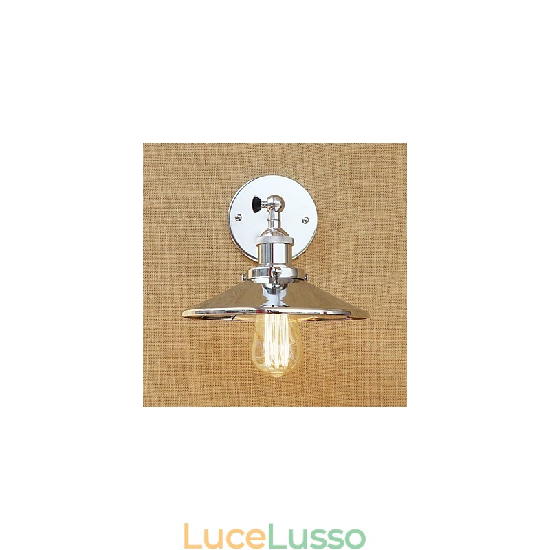 Rustic Lodge Country Retro Elettrolitico Caratteristica per Mini Stile Applique da Parete con Luce Ambientale