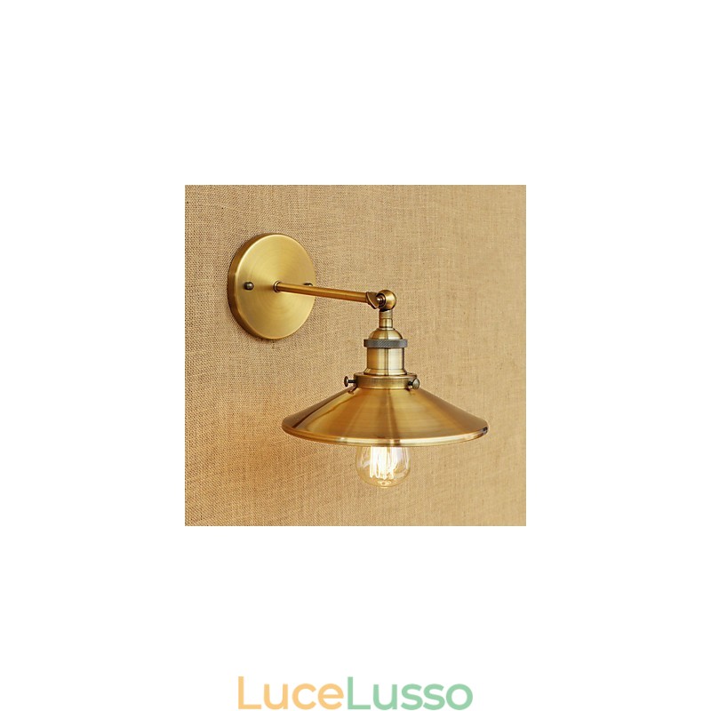 Rustic Lodge Country Retro Elettrolitico Caratteristica per Mini Stile Applique da Parete con Luce Ambientale