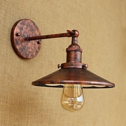 Rustic Lodge Country Retro Elettrolitico Caratteristica per Mini Stile Applique da Parete con Luce Ambientale