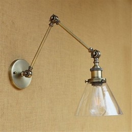 Country Retro elettrolitico Caratteristica per Mini Style Protezione degli occhi Braccio oscillante Luci