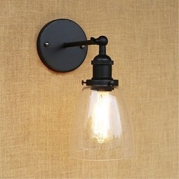 Caratteristica della pittura retrò del paese per applique da parete con luce ambientale in stile mini per la protezione degli occhi