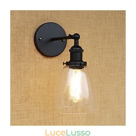 Caratteristica della pittura retrò del paese per applique da parete con luce ambientale in stile mini per la protezione degli occhi Caratteristica della pittura retrò del paese per applique da parete con luce ambientale in stile mini per la protezione degli occhi