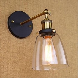 Caratteristica della pittura retrò del paese per applique da parete con luce ambientale in stile mini per la protezione degli occhi