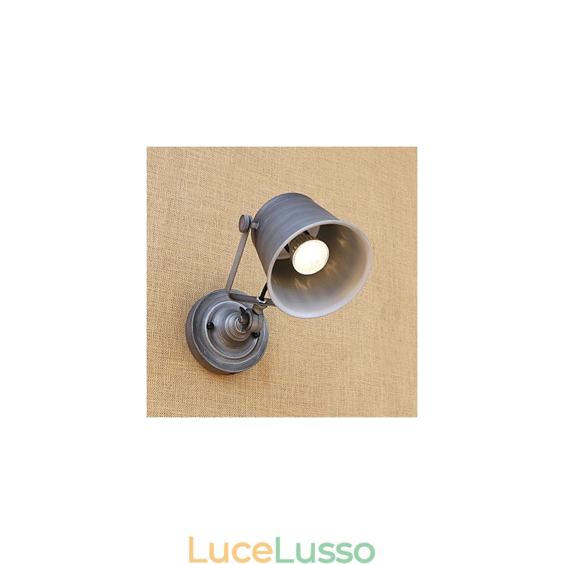 Pittura rustica retrò in stile lodge, caratteristica per la protezione degli occhi in stile mini, luce ambientale da parete