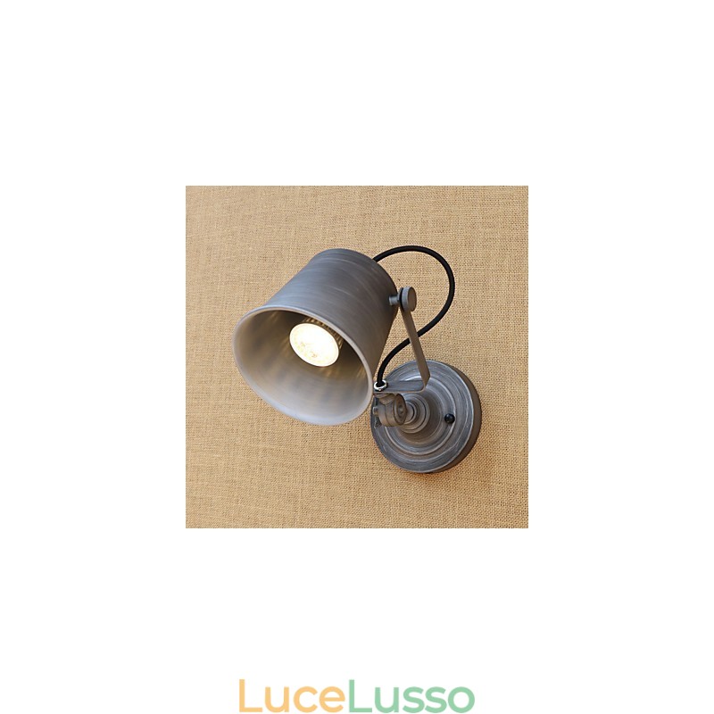 Pittura rustica retrò in stile lodge, caratteristica per la protezione degli occhi in stile mini, luce ambientale da parete