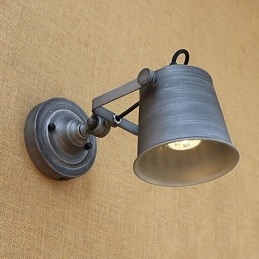 Pittura rustica retrò in stile lodge, caratteristica per la protezione degli occhi in stile mini, luce ambientale da parete