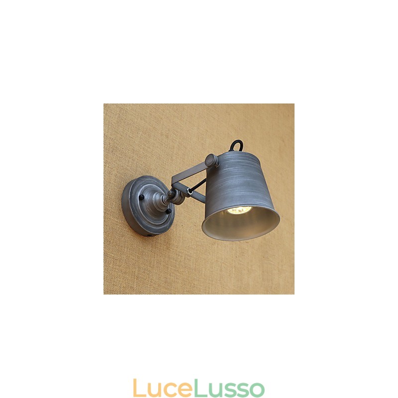 Pittura rustica retrò in stile lodge, caratteristica per la protezione degli occhi in stile mini, luce ambientale da parete