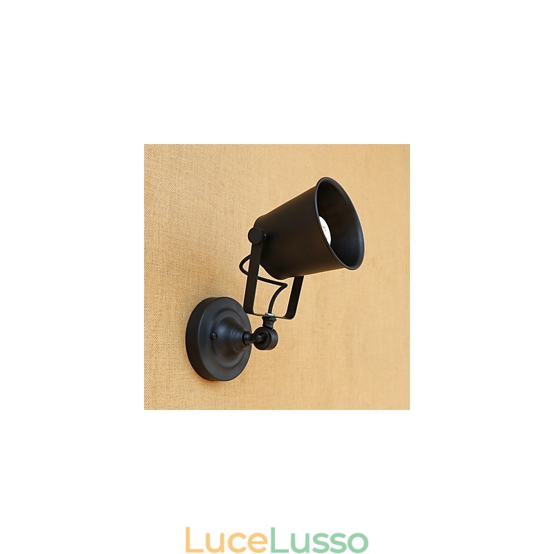 Pittura rustica retrò in stile lodge, caratteristica per la protezione degli occhi in stile mini, luce ambientale da parete