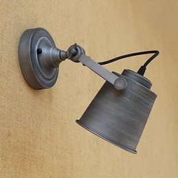 Pittura rustica retrò in stile lodge, caratteristica per la protezione degli occhi in stile mini, luce ambientale da parete