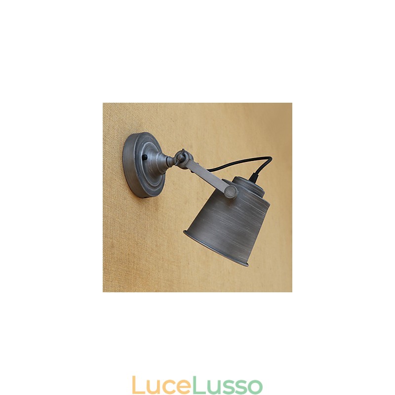Pittura rustica retrò in stile lodge, caratteristica per la protezione degli occhi in stile mini, luce ambientale da parete