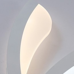Moderne applique da parete in stile semplicità illuminazione acrilica soggiorno corridoio camera da letto camere d'albergo lampada da comodino