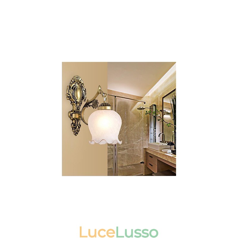Moderna caratteristica contemporanea galvanizzata per lampade da parete con protezione degli occhi a braccio oscillante