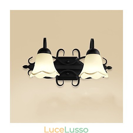 Rustic Lodge elettrolitico Caratteristica per illuminazione da parete per bagno Downlight Rustic Lodge elettrolitico Caratteristica per illuminazione da parete per bagno Downlight