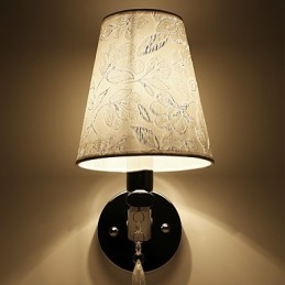 Moderno Contemporaneo Paese Elettroplaccato Caratteristica per Applique da Parete Luce Ambientale Applique da Parete