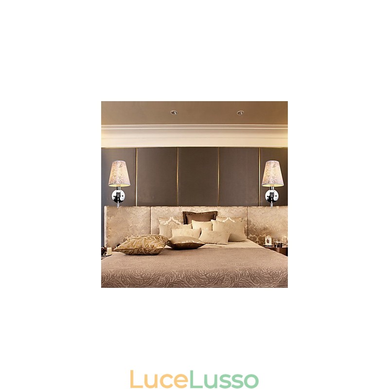 Moderno Contemporaneo Paese Elettroplaccato Caratteristica per Applique da Parete Luce Ambientale Applique da Parete