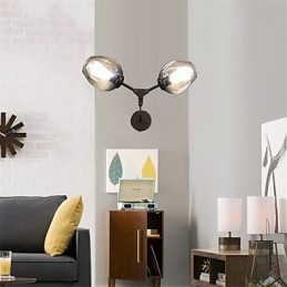 Applique da parete in stile rustico, stile retrò, stile vintage, per illuminazione ambientale in stile mini