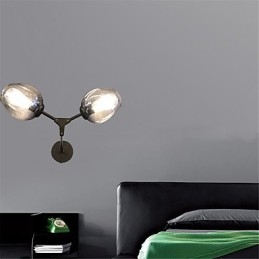 Applique da parete in stile rustico, stile retrò, stile vintage, per illuminazione ambientale in stile mini