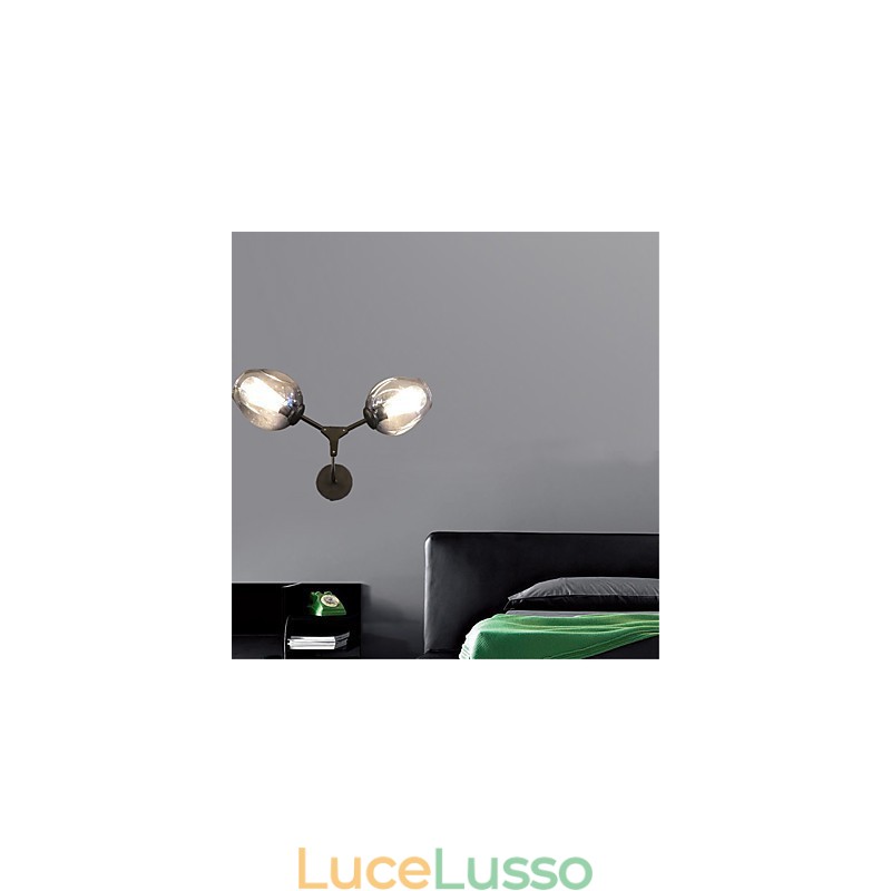 Applique da parete in stile rustico, stile retrò, stile vintage, per illuminazione ambientale in stile mini