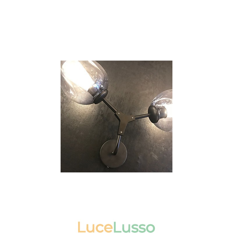 Applique da parete in stile rustico, stile retrò, stile vintage, per illuminazione ambientale in stile mini