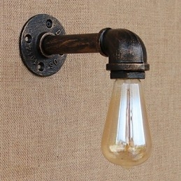 Caratteristica della pittura retrò country per applique da parete con luce ambientale a braccio oscillante in stile mini