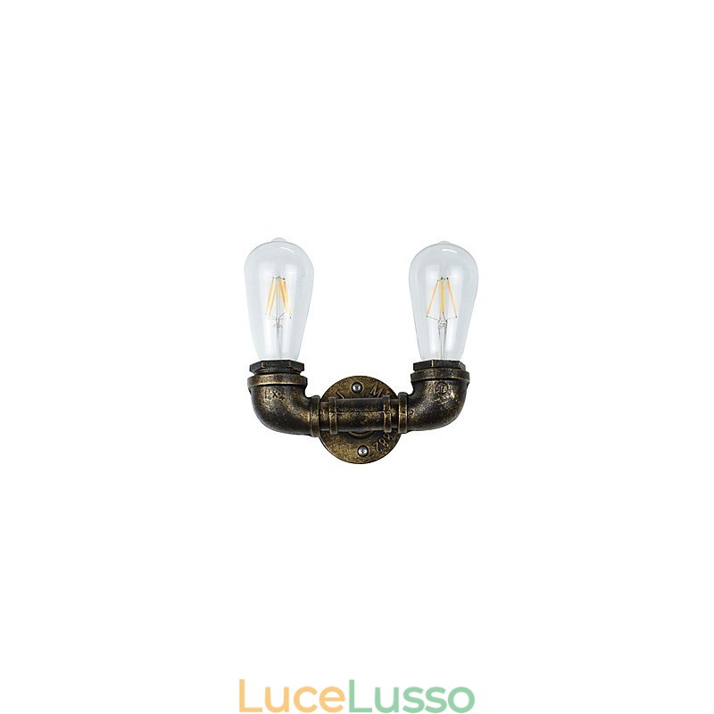 Rustic Lodge Tradizionale Classico Ottone Antico Caratteristica per Luci da Parete Luce Ambientale Applique