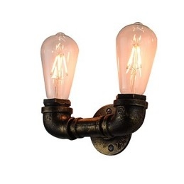 Rustic Lodge Tradizionale Classico Ottone Antico Caratteristica per Luci da Parete Luce Ambientale Applique