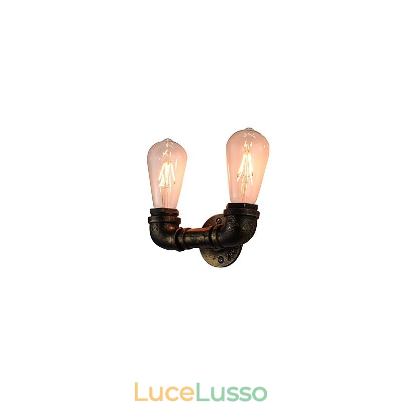 Rustic Lodge Tradizionale Classico Ottone Antico Caratteristica per Luci da Parete Luce Ambientale Applique