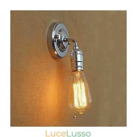 Lampada da parete Edison retrò Loft Luci da parete per camera da letto per casa Su e Giù Rustico Industriale Testa singola Corridoio Salotto Mini Decor Parete Lampada da parete Edison retrò Loft Luci da parete per camera da letto per casa Su e Giù Rustico Industriale Testa singola Corridoio Salotto Mini Decor Parete