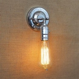 Lampada da parete Edison retrò Loft Luci da parete per camera da letto per casa Su e Giù Rustico Industriale Testa singola Corridoio Salotto Mini Decor Parete