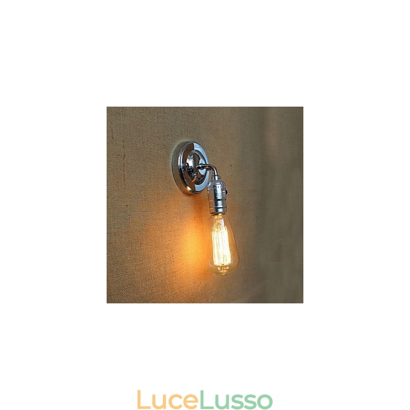 Lampada da parete Edison retrò Loft Luci da parete per camera da letto per casa Su e Giù Rustico Industriale Testa singola Corridoio Salotto Mini Decor Parete