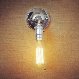 Lampada da parete Edison retrò Loft Luci da parete per camera da letto per casa Su e Giù Rustico Industriale Testa singola Corridoio Salotto Mini Decor Parete