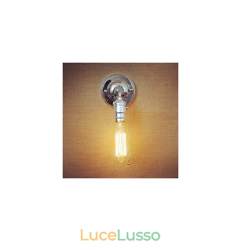 Lampada da parete Edison retrò Loft Luci da parete per camera da letto per casa Su e Giù Rustico Industriale Testa singola Corridoio Salotto Mini Decor Parete