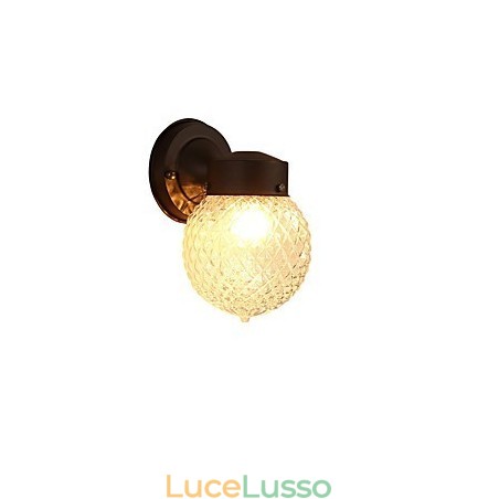 Applique da parete moderna contemporanea finitura ossido nero caratteristica per applique da parete in stile mini luce ambientale Applique da parete moderna contemporanea finitura ossido nero caratteristica per applique da parete in stile mini luce ambientale