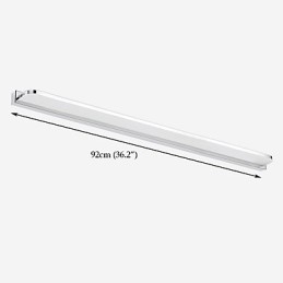Lampada da parete per illuminazione da bagno moderna e contemporanea elettrolitica integrata per luce ambientale