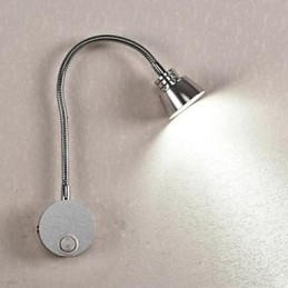 Lampada da parete creativa Lampada da comodino Tubo flessibile