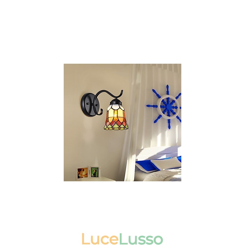 Dipinto rustico Lodge Caratteristica per applique da parete Downlight Applique da parete