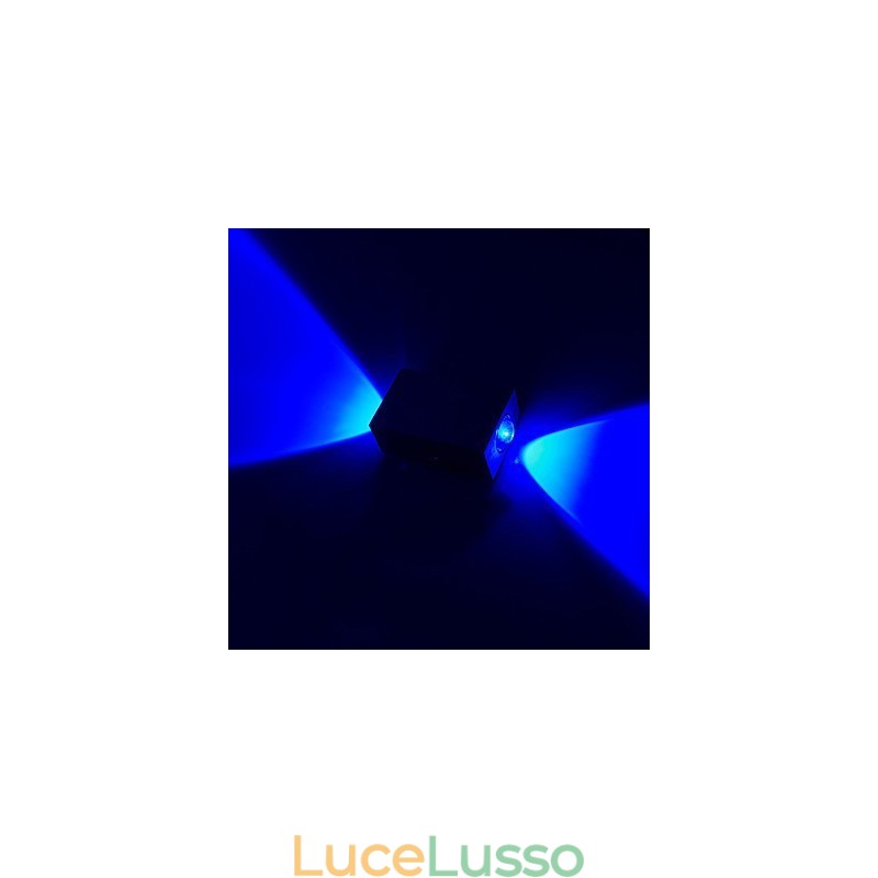 Lampada da parete con luce ambientale multicolore a 3 colori e caratteristiche innovative per mini applique da parete