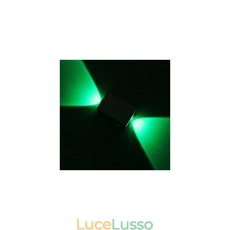 Lampada da parete con luce ambientale multicolore a 3 colori e caratteristiche innovative per mini applique da parete