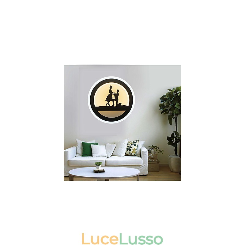 Lampada decorativa da comodino, camera da letto, soggiorno creativo, lampada da corridoio, lampada da parete moderna e minimalista