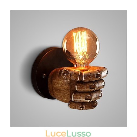 Lampada da parete industriale Loft Lampada da parete in resina Lodge Antico Vintage Retro Pittura Caratteristica per Mini Stile Luce Ambientale Applique da parete Lampada da parete Lampada da parete industriale Loft Lampada da parete in resina Lodge Antico Vintage Retro Pittura Caratteristica per Mini Stile Luce Ambientale Applique da parete Lampada da parete