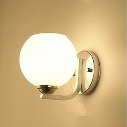 Semplice moderno contemporaneo placcato elettrolitica caratteristica per braccio oscillante protezione degli occhi luce ambientale applique da parete