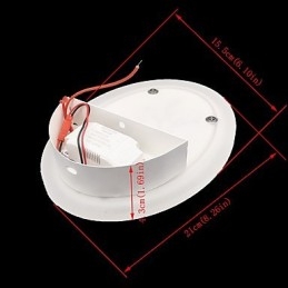 Applique da parete in acrilico intagliato prugna Lampada da comodino rotonda Luci da corridoio Bianco caldo AC220V
