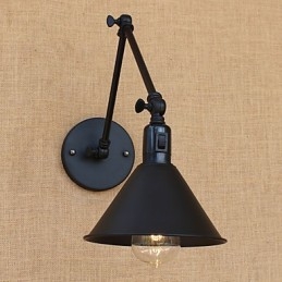 Caratteristica di verniciatura retrò del paese per le luci del braccio oscillante di protezione degli occhi in stile mini