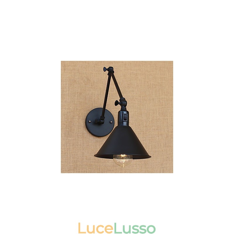 Caratteristica di verniciatura retrò del paese per le luci del braccio oscillante di protezione degli occhi in stile mini