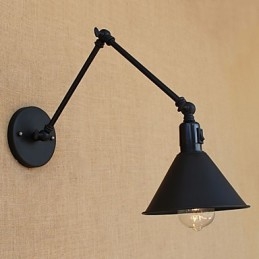 Caratteristica di verniciatura retrò del paese per le luci del braccio oscillante di protezione degli occhi in stile mini