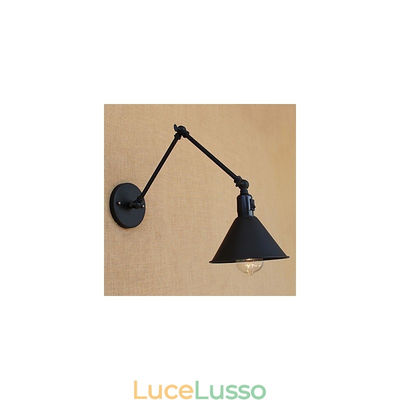 Caratteristica di verniciatura retrò del paese per le luci del braccio oscillante di protezione degli occhi in stile mini